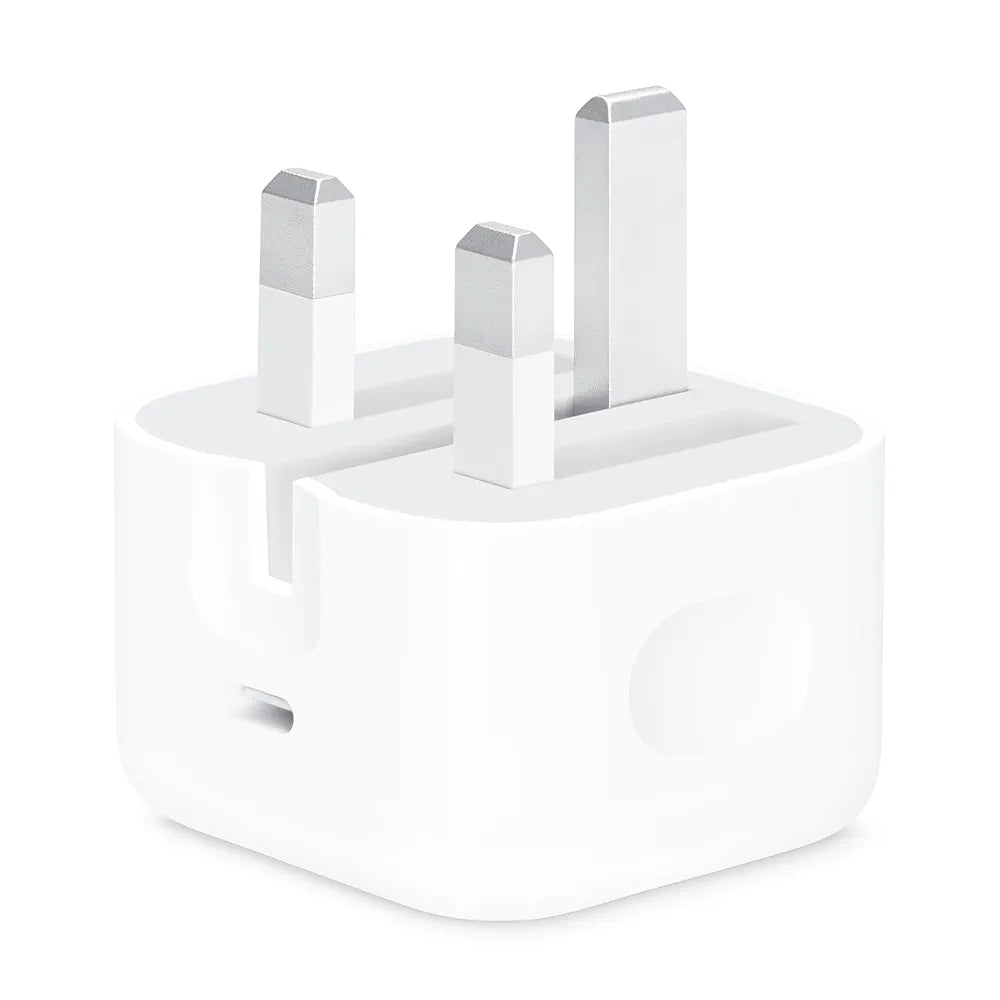Apple 20W PD Fast Charger (UK Plug) — USB-C Power Adapter