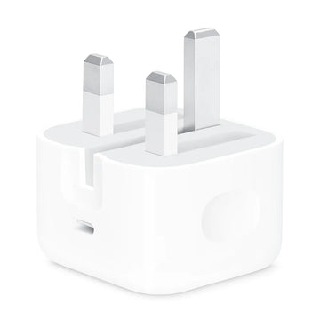 Apple 20W PD Fast Charger (UK Plug) — USB-C Power Adapter