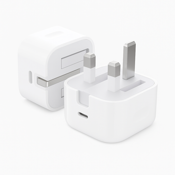 Apple 25W PD Fast Charger (UK Plug) — USB-C Power Adapter